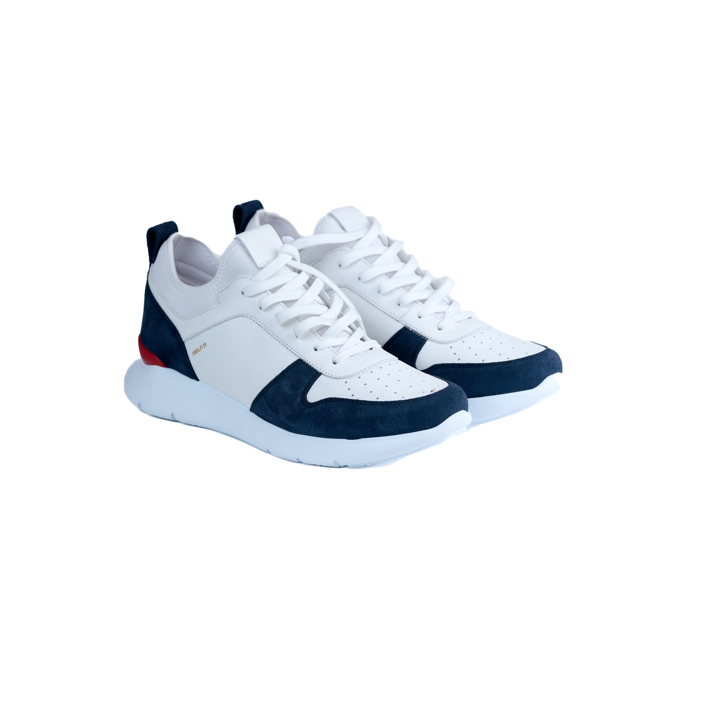 Isaia White running shoes